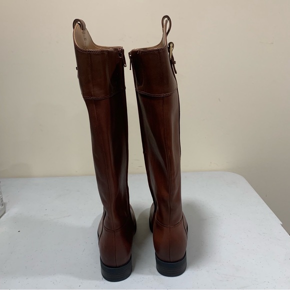 NWOB Vionic Phillipa Women High Shaft Boot 6.5 brown leather ridding boots 2207 - Picture 6 of 13